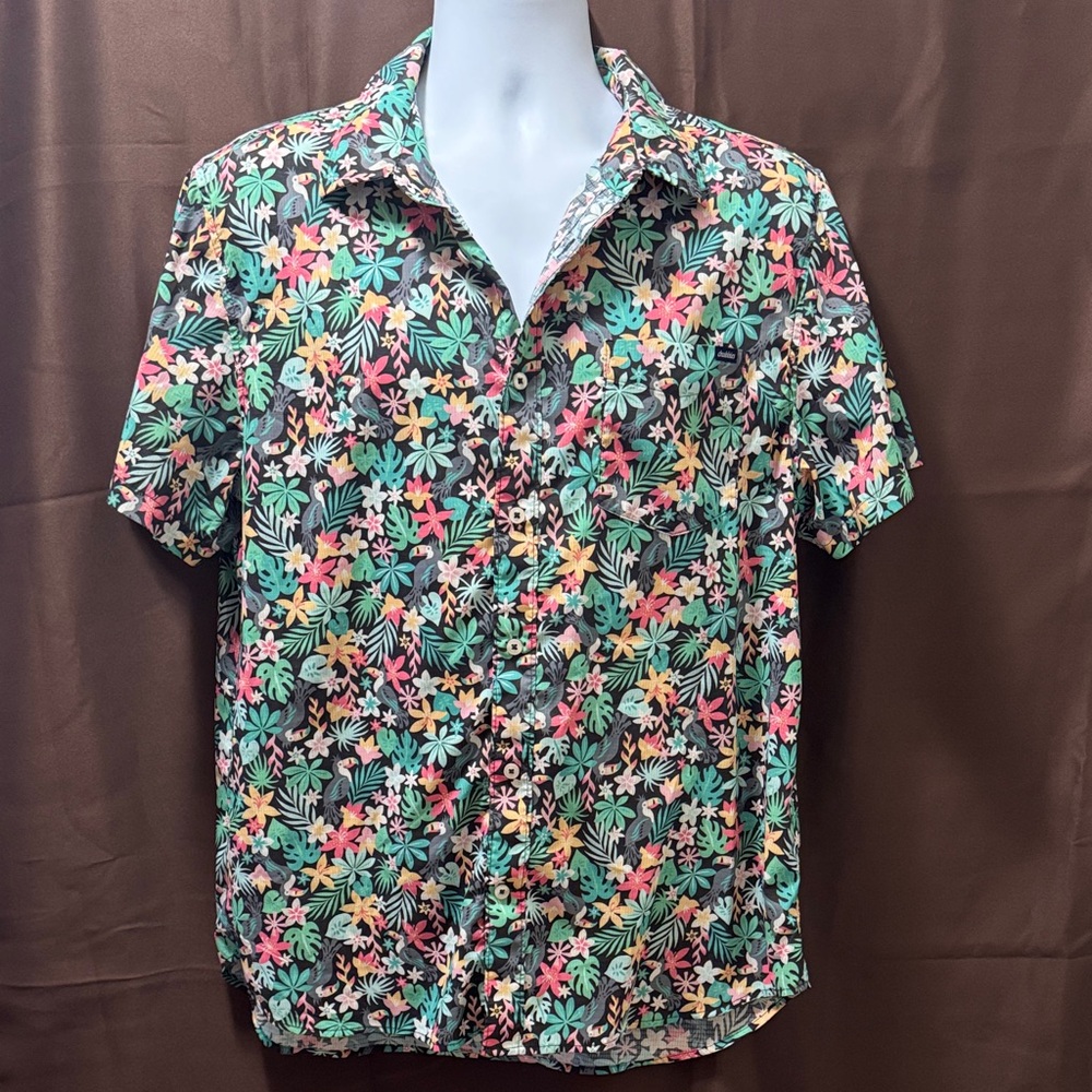 Chubbies Floral Short Sleeve Men's Shirt